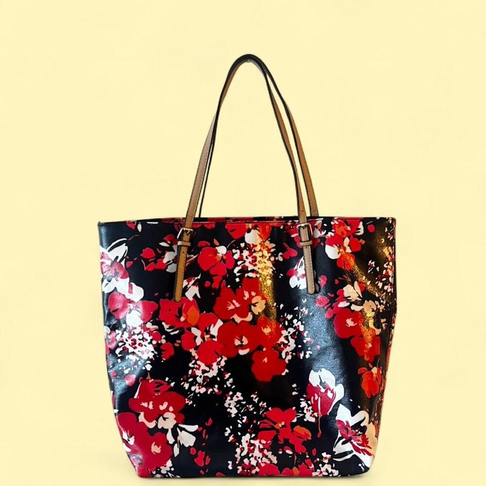 Flower tote bag